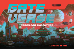 Cyberform - Futuristic Font Product Image 8