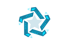Futuristic frame gui conceptual layout hud element design Product Image 1