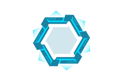Futuristic frame gui conceptual layout hud element graphic Product Image 1