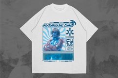 Futuristic Y2K Streetwear T-shirt Designs Bundle Product Image 14