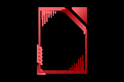 Futuristic interface border and frame game ui element graphi Product Image 2