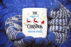 Magic of Christmas, Christmas design, SVG, Printing Product Image 4
