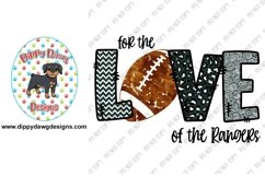 Rangers Football Dark Green and White PNG Design Product Image 1
