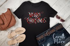 Merry Christmas, 5designs, PNG, T-shirt, mug, sublimation Product Image 11
