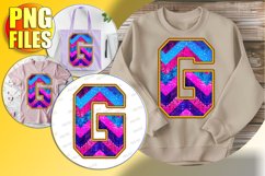 G Doodle Letter Style Clipart Festive Cheerful Character! Product Image 1