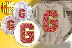 G Doodle Letter Valentine Festive Joyful Spirit! Product Image 1
