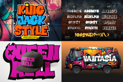 Graffiti Font Bundle Vol. 1 | Urban Vibes 3D Layered Street Product Image 8