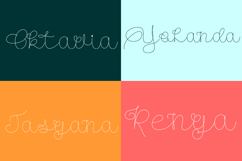 Magenta Script Product Image 7