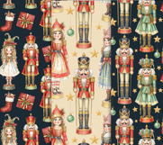 Christmas Nutcracker Seamless Patterns Product Image 6