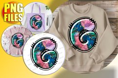 G Doodle Letter Valentine Romantic Bright Vibe! Product Image 1