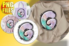 G Doodle Letter Valentine Sweet Bright Design! Product Image 1