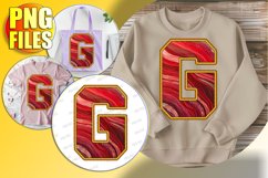 G Doodle Letter Valentine Sweet Whimsical Heart! Product Image 1