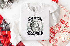 Santa Season Christmas Vintage Holiday Shirt Design Product Image 2