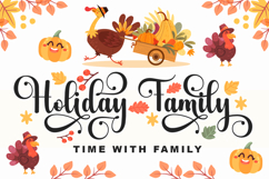 Thanksgiving- Family Font In 57 Styles Product Image 6