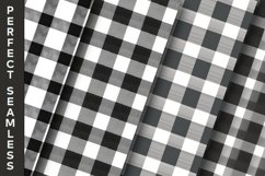 Charcoal Gingham Digital Papers 16 Variations Product Image 5