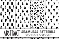 Abstract pattern svg Abstract svg Scandi pattern bundle Product Image 1