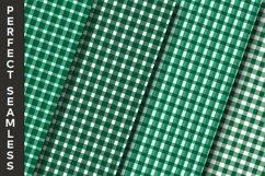 Emerald Gingham Digital Papers 12 Variations Product Image 5