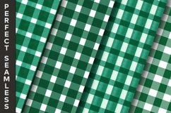 Emerald Gingham Digital Papers 12 Variations Product Image 5