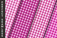 Fuchsia Gingham Digital Papers 16 Variations Product Image 5