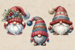 Christmas Gnome. Christmas clipart. PNG sublimation Product Image 2