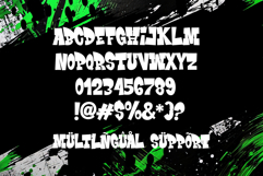 Green Toxic - Bold Graffiti Font Product Image 2