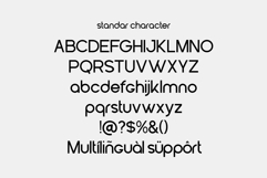 Gued | Modern Minimalist Logo Style Font Product Image 2