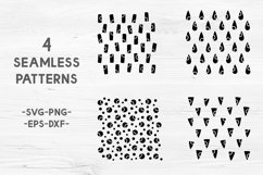 Abstract pattern svg Abstract svg Scandi pattern bundle Product Image 2