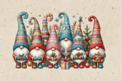 Christmas Gnome. Christmas clipart. PNG sublimation Product Image 2
