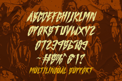 Ghostly Whispe - A Brush Horror Metal Font Product Image 3