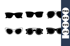 Sunglasses collection with various styles including aviator, Product Image 1