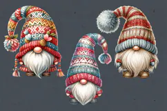 Christmas Gnome. Christmas clipart. PNG sublimation Product Image 2