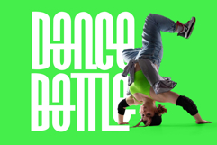 Green and Gloom - Future and Geometric Display Font Product Image 5