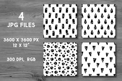 Abstract pattern svg Abstract svg Scandi pattern bundle Product Image 4