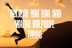 Green and Gloom - Future and Geometric Display Font Product Image 7