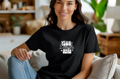 Spring Tshirt Mockups, Mockups Bella Canvas 3001, Product Image 1