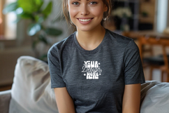 Gildan 64000 Model Mockup, Folded Tshirt Mockup, Product Image 1