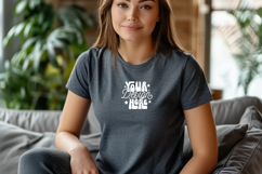 Gildan 64000 Model Mockup, Folded Tshirt Mockup, Product Image 1