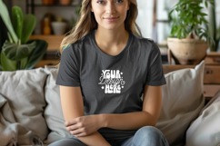 Gildan 64000 Model Mockup, Folded Tshirt Mockup, Product Image 1