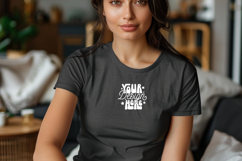 Gildan 64000 Model Mockup, Folded Tshirt Mockup, Product Image 1