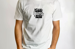 Model G64000 White Mockup, Mockups Bella Canvas 3001, Product Image 1