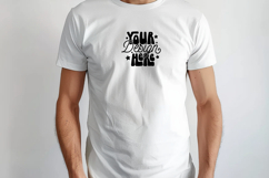 Model G64000 White Mockup, Mockups Bella Canvas 3001, Product Image 1