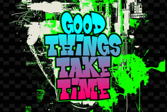 Green Toxic - Bold Graffiti Font Product Image 7