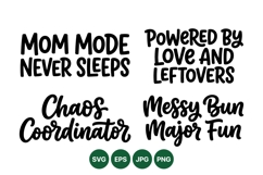 Funny Mom Quote Svg Cut Files For Crafts Product Image 1