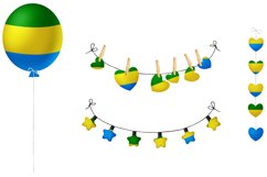 National, Patriotic Party Bundle. Gabon Product Image 2