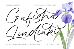 Gafisha Lindiaki - Stylish Handwritten Font Product Image 1