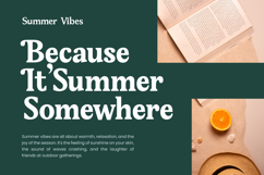 Gafjust Minfine - Modern Serif Display Product Image 5