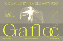 Gafloc Thin Serif Display Product Image 1