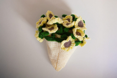 Sunflowers Bouquet Blanket Crochet Pattern Product Image 2