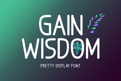 Gain Wisdom Product Image 1