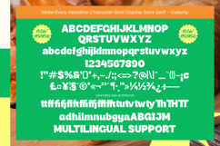 Gakerty - Bold Display Sans Serif Product Image 10
